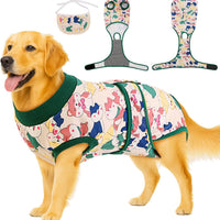 Surgery Recovery Suit for Female Male Dog, Soft Onesie After Spay Neuter,XL