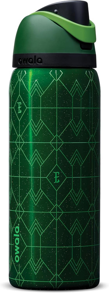 Owala Wicked FreeSip Stainless Steel Water Bottle 32 oz Elphaba (Green) - Black Panther / 24 Ounces