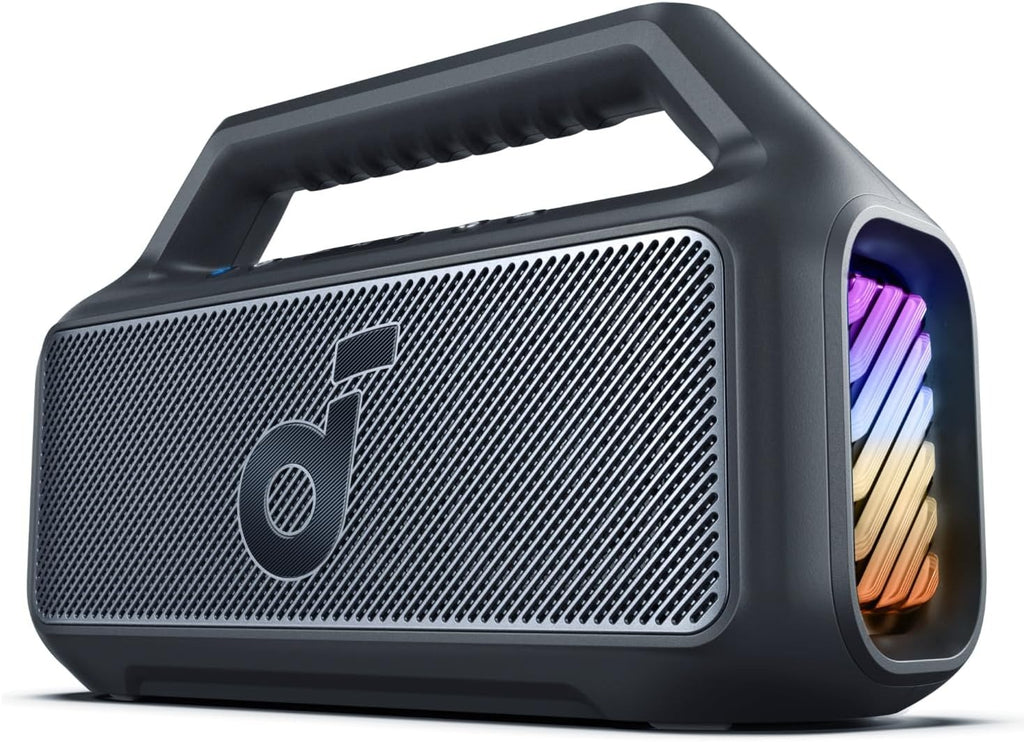Soundcore Boom 2 by Anker, 80W Outdoor Bluetooth Speaker, 24H Playtime