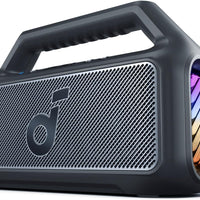 Soundcore Boom 2 by Anker, 80W Outdoor Bluetooth Speaker, 24H Playtime