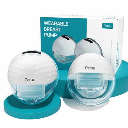 Paruu P10 Extractor de Leche Manos Libres Pack de 2 con Pantalla Inteligente