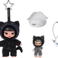 Bratziez Bling Seriez 25th Anniversary Plush Blind Box with Charm Clip and Accessory, Collectible Characters