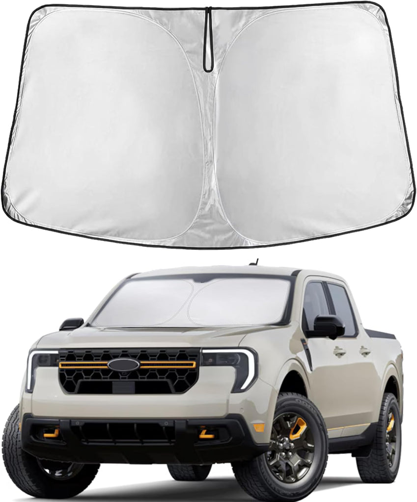 Econour Windshield Sun Shade Compatible for Ford Maverick 2022-2025 2026