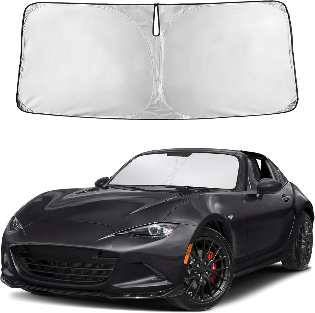 EcoNour Windshield Sunshade for Mazda MX5 Miata Convertible 2016-2024 2025