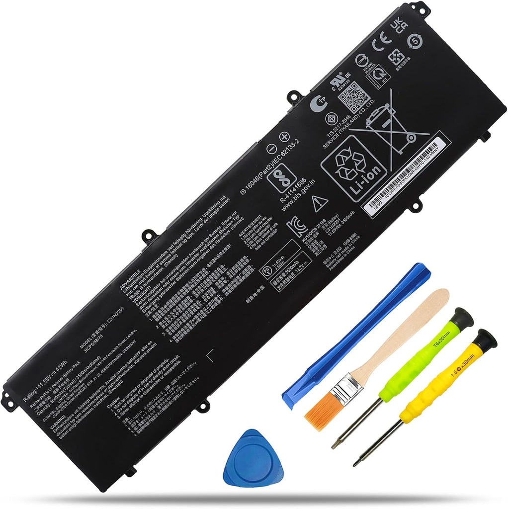RHKRKQN C31N2201 Battery Replacement for ASUS Vivobook 15 X1504VA X1504ZA