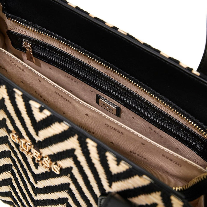 GUESS Silvana Chevron Tote