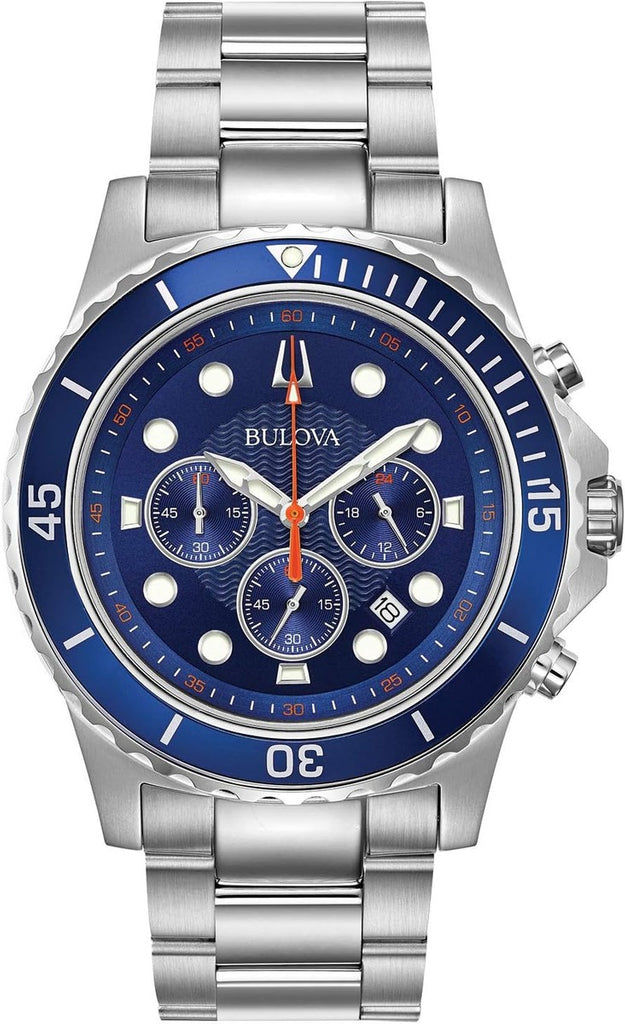 Bulova Classic Chronograph Mens Stainless Steel