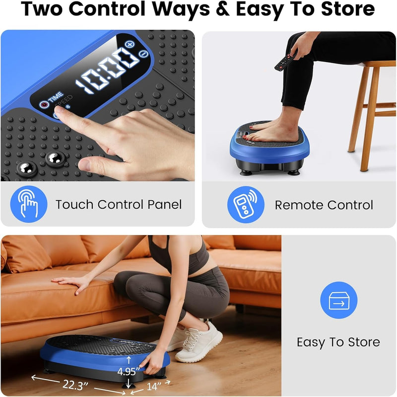 HVX store HVX Vibration Plate Exercise Machine for Lymphatic Drainage