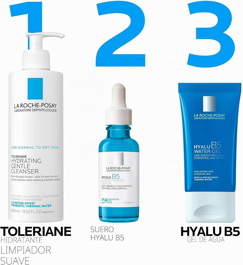 La Roche-Posay Hyalu B5 Water Gel Face Moisturizer, 1.35oz