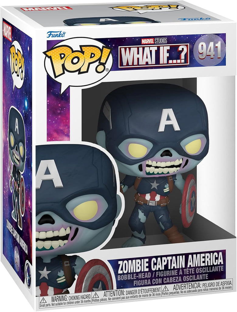 Funko POP! Marvel: What If - Zombie Captain America