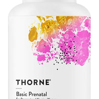 THORNE Basic Prenatal, Includes Active Folate, Choline & Iron, 90 Capsules