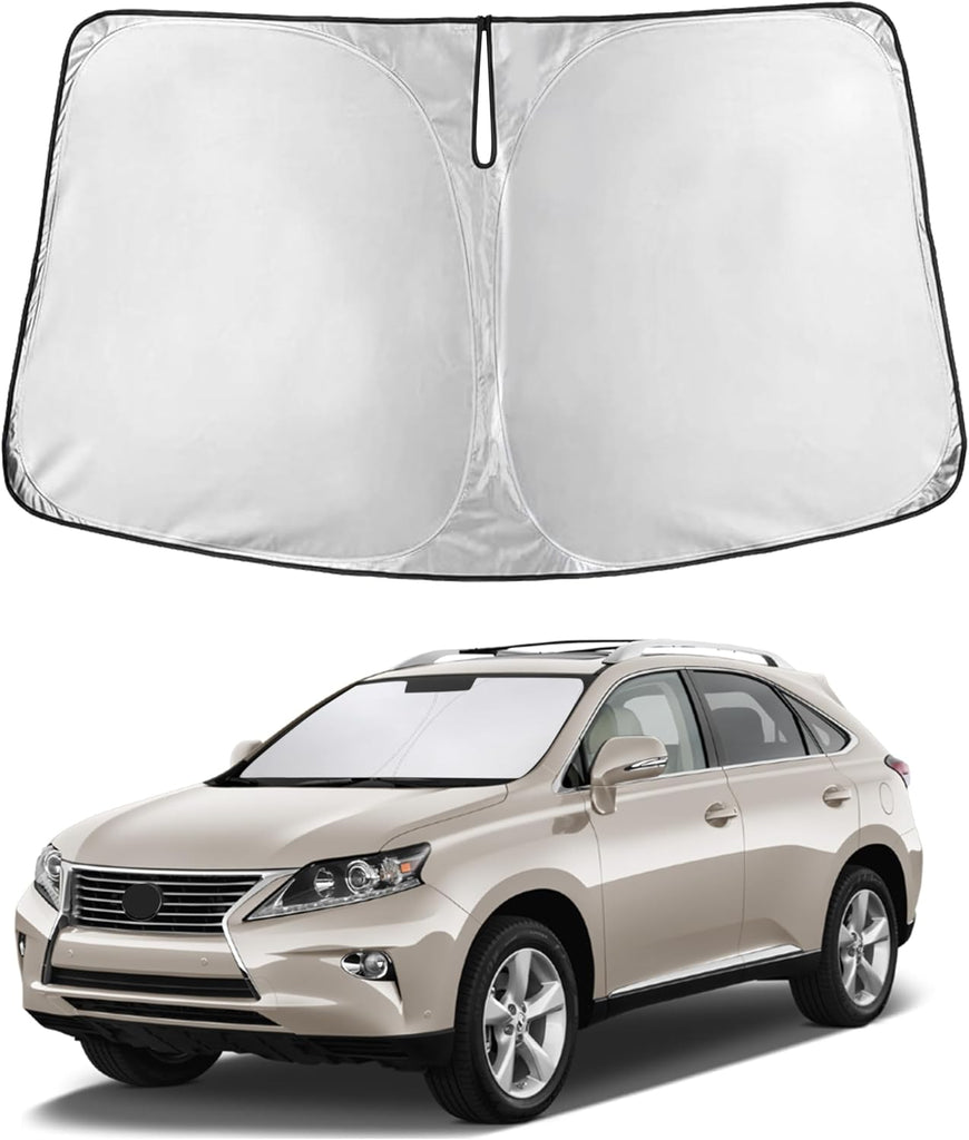 EcoNour Windshield Sunshade Compatible for Lexus RX 2010-2023 2024 2015