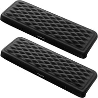 MOSISO Arm Rest for Desk, L-Shaped Desk Elbow Pad for Desk, Black
