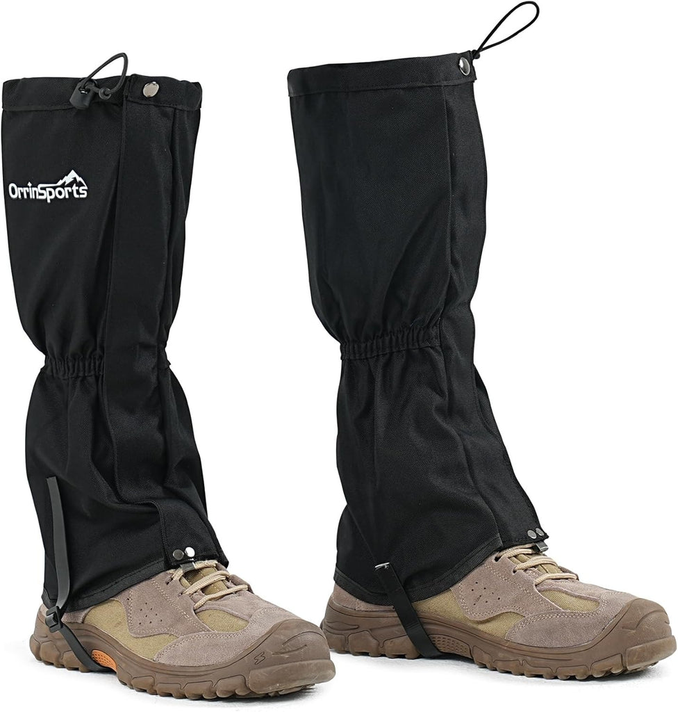 OrrinSports Waterproof Adjustable Leg Gaiters