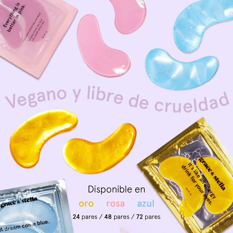 grace & stella - Mascarilla para debajo de los ojos galardonada - Regalos para mujeres - Regalos para niñas adolescentes - Parches de gel para ojeras, ojos hinchados, bolsas debajo de los ojos