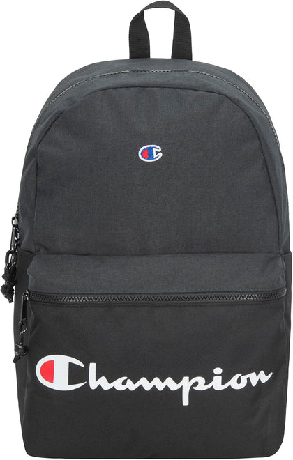 Mochila Champion Manuscript Negra - Unisex