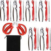 2026 Upgraded 20PCS Seafood Cracker Tool Set, Crab Crackers and Tools
