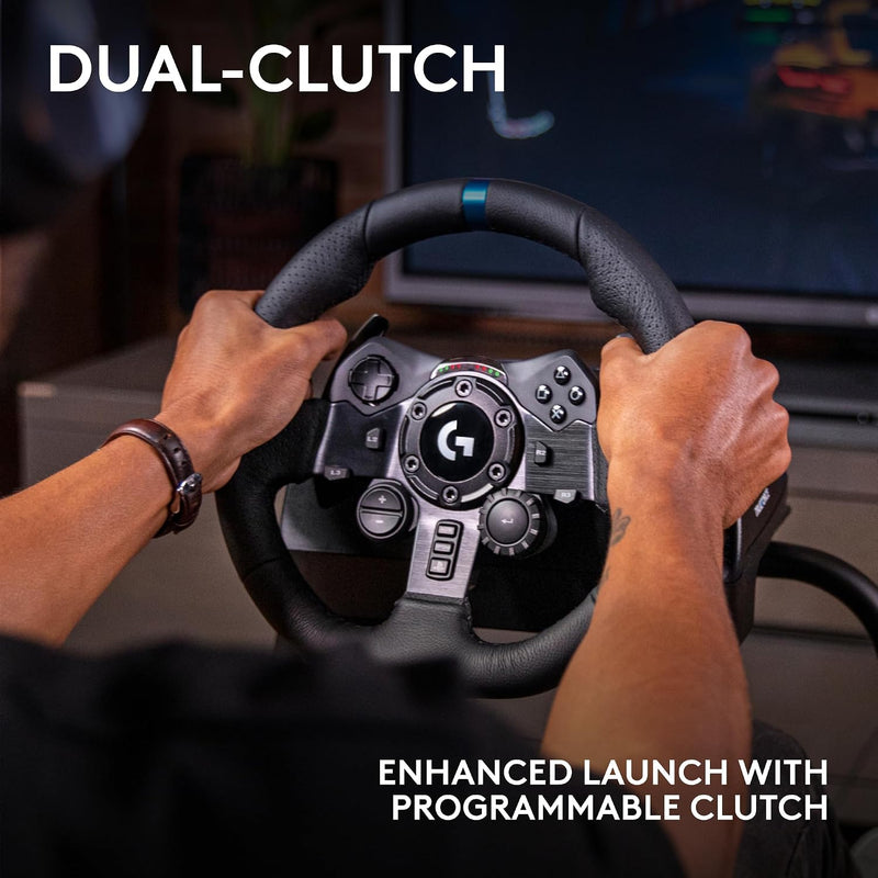 Logitech G923 TrueForce - Volante y pedales (PS5/PS4/PC)