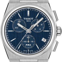 Tissot PRX Cronógrafo Suizo de Cuarzo 41 mm Esfera Azul para Hombre