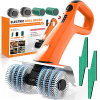 PUNOLAZY Electric Grill Brush Bristle Free BBQ Grill Brush for Outdoor