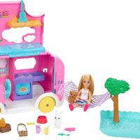Barbie Camper, Chelsea 2-in-1 Playset and Accessories