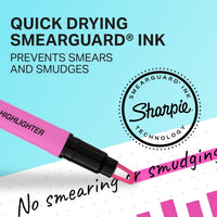 Sharpie Clear View Highlighter Sticks, Chisel Tip Highlighter Market Set