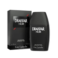 Guy Laroche Drakkar Noir, Iconic Designer Fragrance, Intense & Powerful Eau de Toilette, Fougere Blend & Aromatic Spices, Long Lasting Mens Cologne, Day and Evening Scent, 1.7 Fl. Oz. - 3.38 Fl Oz (Pack of 1)