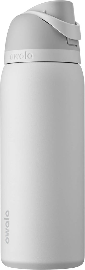 Owala FreeSip Stainless Steel Water Bottle 32 oz Shy Marshmallow