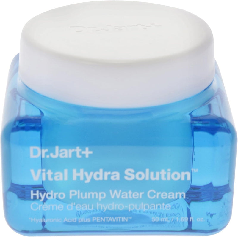 Dr.Jart+ Vital Hydra Solution Water Cream Glow Hydrating Korean Face Moisturizer with Hyaluronic Acid for Glass Skin | Korean Skin Care