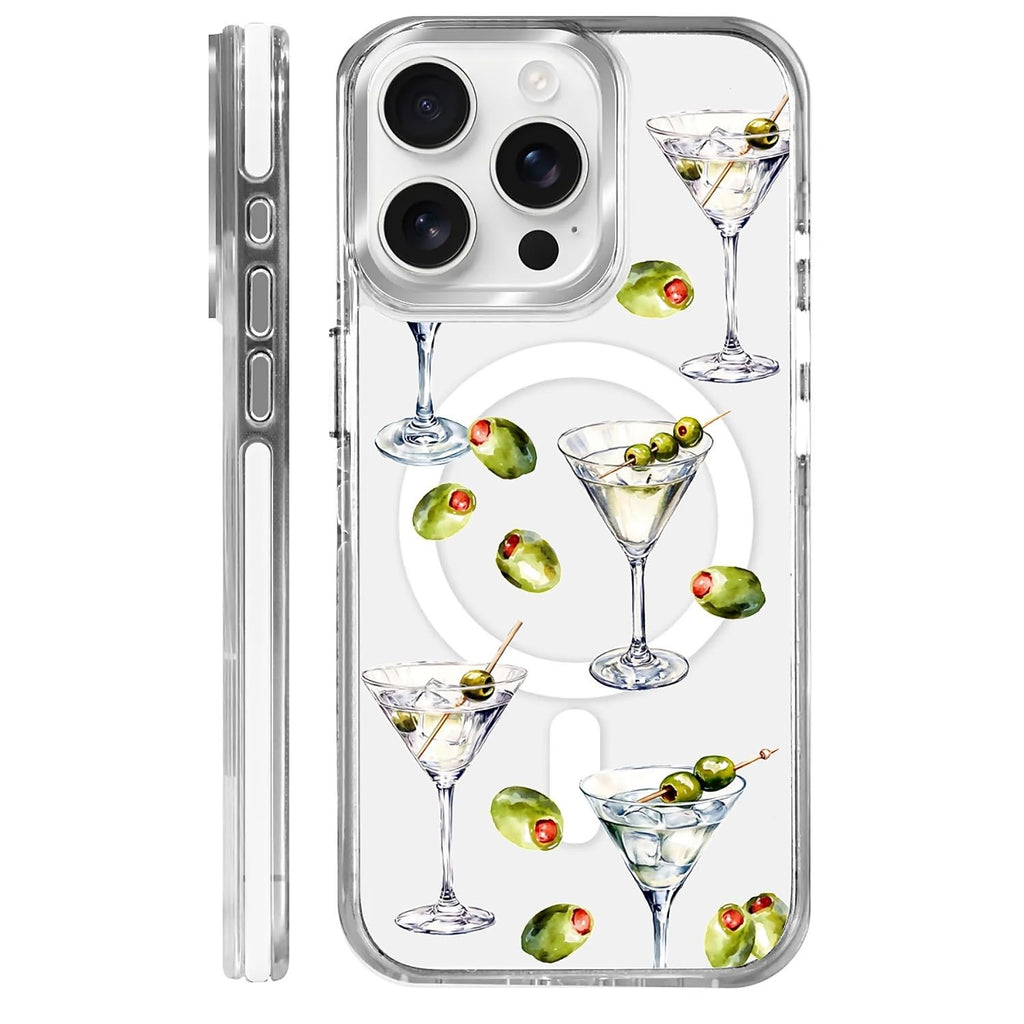 Yuning419 Case for iPhone 15 Pro, Compatible with Magsafe, Full Camera Protection Clear Case for Girls Women, Shockproof