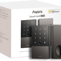 Aqara Smart Lock U100, Apple Home Key, Fingerprint Deadbolt, Gray