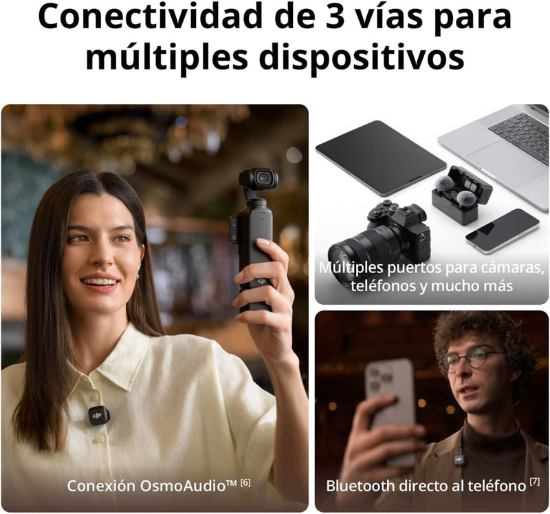 🎙️🔥 Haz que tu voz suene profesional con DJI Mic 3 – Audio inalámbrico hasta 400 m