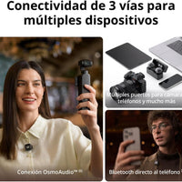 🎙️🔥 Haz que tu voz suene profesional con DJI Mic 3 – Audio inalámbrico hasta 400 m