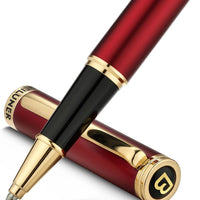 BEILUNER Luxury Rollerball Pen,24K Gold Trim,Noble and Elegant Designs,Schneider Ink Refill, Best Roller Ball Pen Gift S