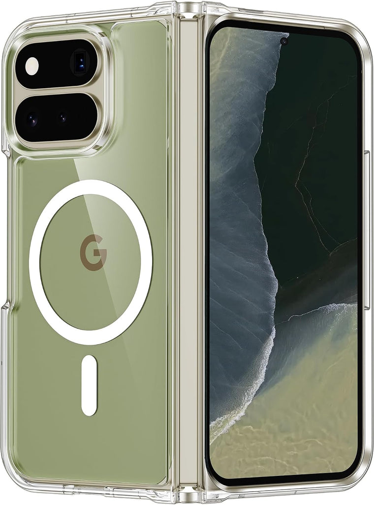 FNTCASE for Google Pixel 11 Pro Fold Case Clear Compatible with Magsafe
