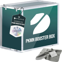 Dinavio Crafthouse PKMN Booster Box Case Acrylic Display Stackable - 8mm + 5mm Ultra Thick Acrylic with N52 Strong Magne