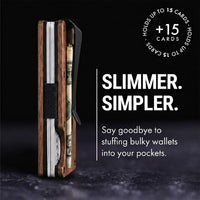 Mountain Voyage Co Minimalist Wallet for Men - Slim RFID, Scratch Resistant