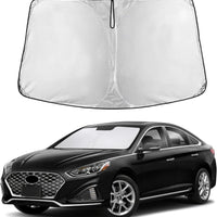 EcoNour Windshield Sunshade Compatible for Hyundai Sonata 2015-2018 2019