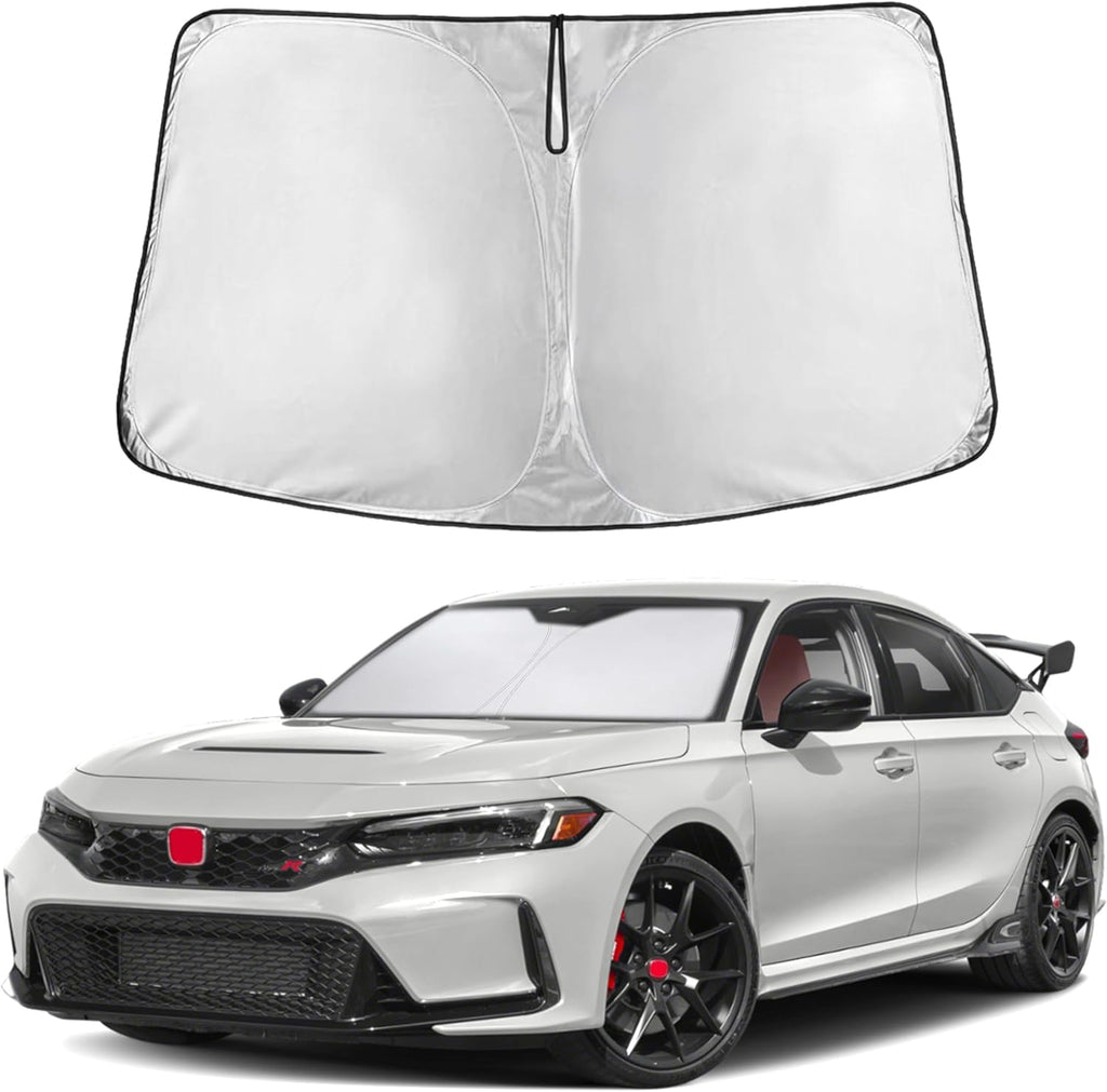 EcoNour Windshield Sunshade Compatible for Honda Civic 11th Gen 2022-2026