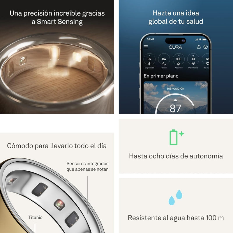 OURA Ring 4 - Gold - Size 8