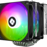 Thermalright PS120SE ARGB CPU Air Cooler, 7 Heat Pipes CPU Cooler,Dual 120mm TL-C12B-S V2 PWM Fan, AGHP 4.0 Technology, S-FDB Bearing, for AMD AM4 AM5/Intel 1700/1150/1151/1200, PC Cooler