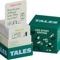TALES 150 Conversation Cards, Life Story Edition, Preserve Family Memories