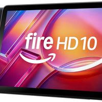 Amazon Fire Tablets Amazon Fire HD 10 tablet, built for relaxation, 10.1" vibrant Full HD screen, octa-core processor, 4 GB RAM, 32 GB, Black