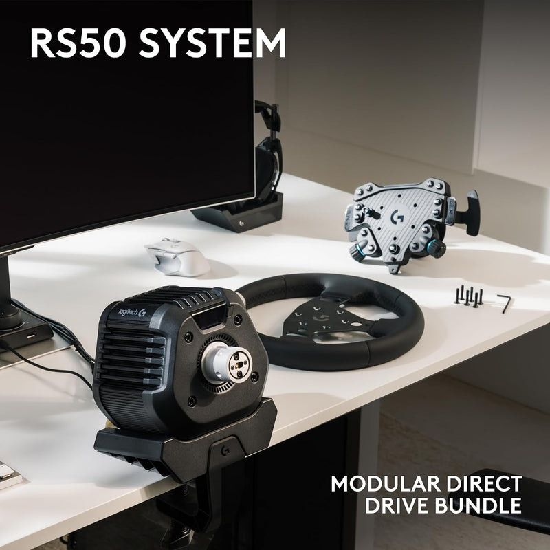 Logitech G RS50 - Volante, Hub y Base para Xbox/PC