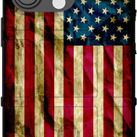 EGO TACTICAL Limited Edition Rugged Shield case Compatible with iPhone 14 Pro [6.1" Screen] Printed in The USA Old Glory