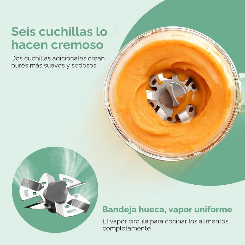 Momcozy AutoMeal Procesador de Alimentos para Bebés