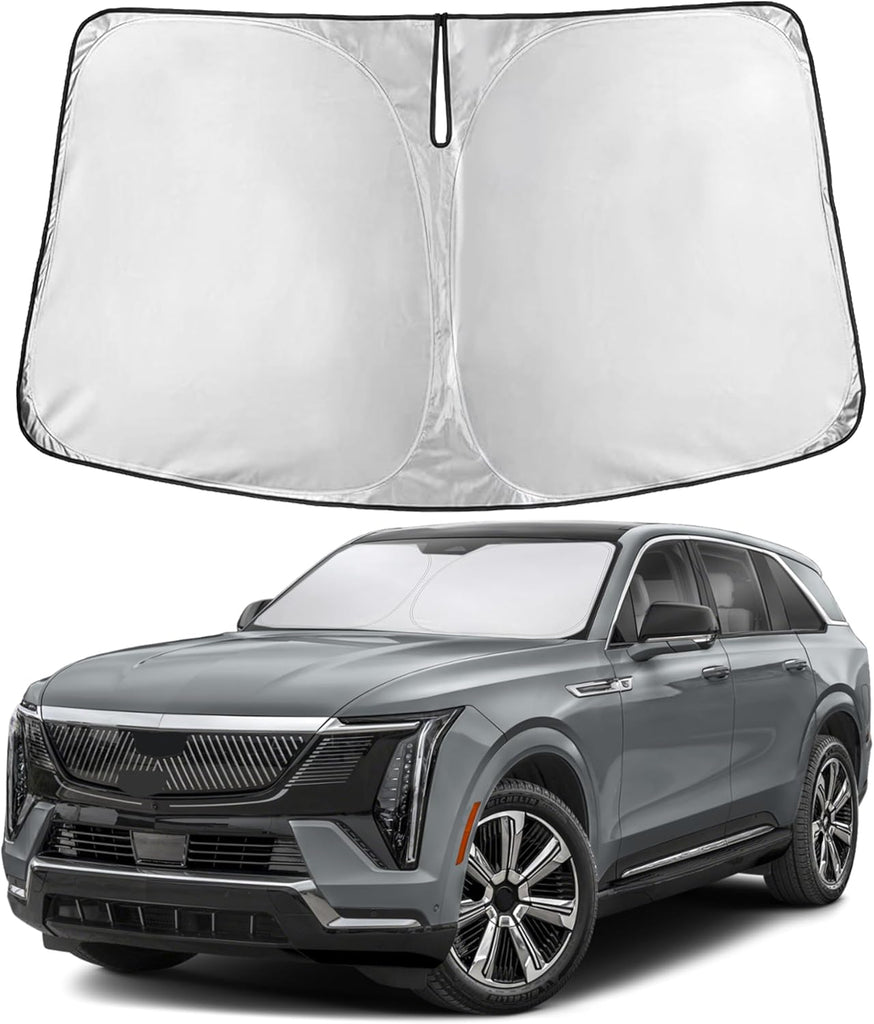 EcoNour Windshield Sunshade Compatible for Cadillac Escalade 2021-2025 2026