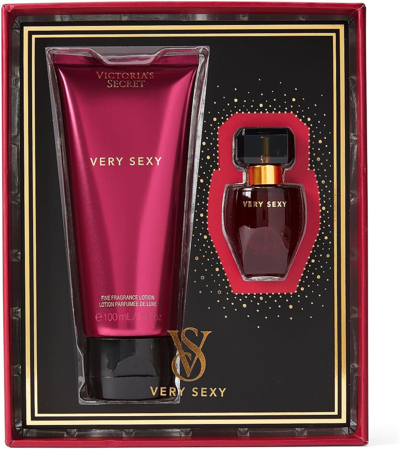🔥 ¡Victoria’s Secret Very Sexy Mini Duo en oferta! 💋 Perfume + loción de viaje