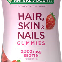Nature's Bounty Optimal Solutions Hair, Skin and Nails Gummies
