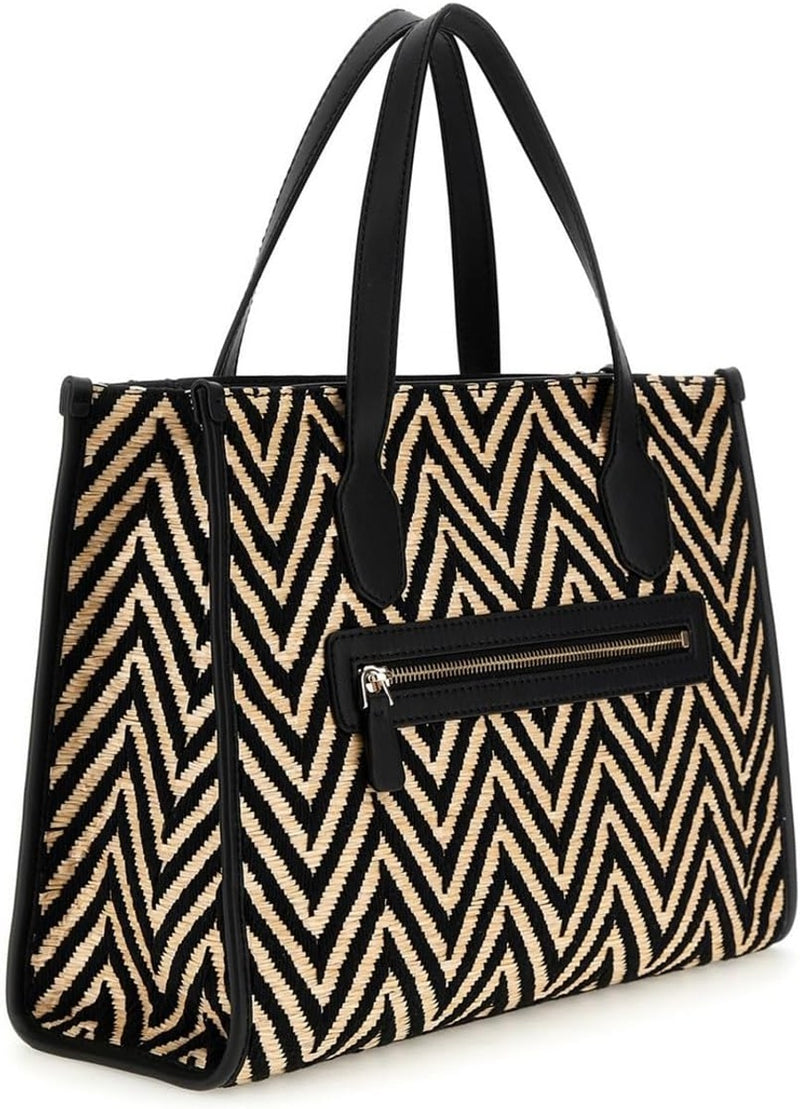 GUESS Silvana Chevron Tote